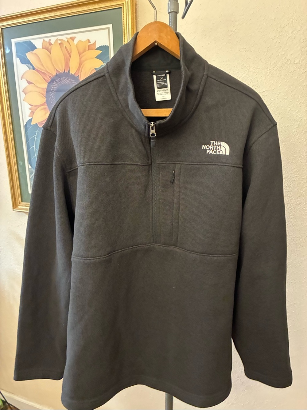 The North Face Black Fleece Quarter-Zip Pullover